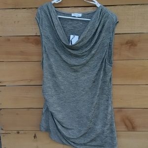 Calvin Klein festival  blouse  gray shimmer